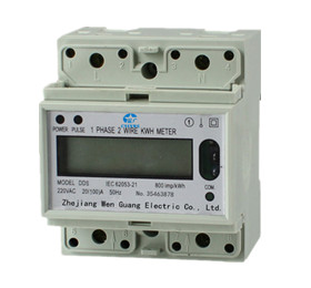 單相導軌式多費率電能表(4P)